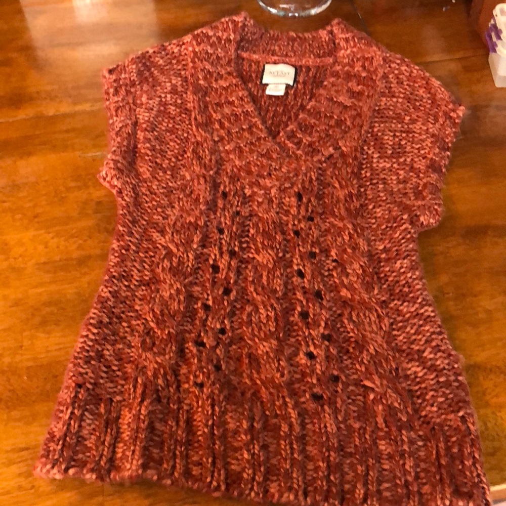 Rust colored sweater